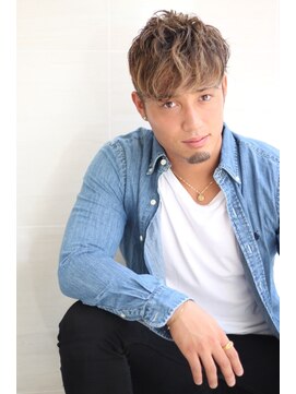 オーロ 池田店(ORO) 外国人サファリ風!無造作ワイルドツーブロック