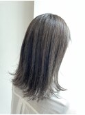 ナチュラルハイライト×グレージュカラー