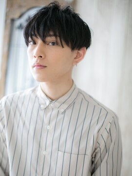 モッズヘアメン 札幌月寒店(mod's hair men) ≪mod's men≫優しい印象★好重軽ダークアッシュマッシュb