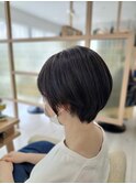 20代30代40代/ハンサムショート★ブルーカラー