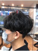 メンズミディアムパーマ【鎌倉/湘南/深沢/大船/藤沢/戸塚/横浜】