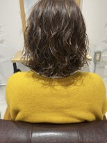 コフィー バイ メルト 吉祥寺(cofy by melt)&nbsp;【三ツ井純】コテ巻き風無造作パーマ ベージュカラー20代30代