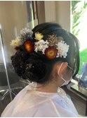 シニヨンスタイル