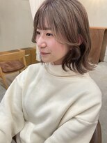 マロウ(mallow)&nbsp;《花屋併設》ミルクティーベージュ@20代30代40代@ケアブリーチ