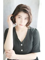 ダブルスタンダードプラスエヌ(W-STANDARD+n)&nbsp;20代30代40代　コクのある大人モードボブ【松山】#624