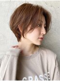 ショート/前髪カット/顔周り×ブリーチなし/髪質改善[池袋]