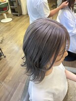 ベレッタ 枚方店(veretta.)&nbsp;グレージュcolor  山本綾香/透明感/ハイトーン/ダブルカラー