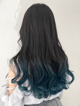 アンブルリュクス 中野(amble luxe) バイオレットカラー/グラデーションカラー/ブリーチ