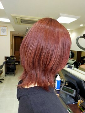 アイズヘアー(I’S hair) ウルフレイヤー/艶髪カラー/ブリーチ無し/レイヤー/髪質改善