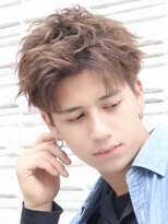 テン 心斎橋(tenn.)&nbsp;スパイキーショートビジネスショートツーブロック刈り上げ30代