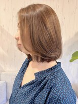 マルキーズ(marquise)&nbsp;極細ハイライトレイヤーボブ【安佐南区】