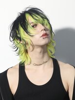 ガルテ(GARTE) ウルフカット/韓国/メンズウルフ/小顔効果/インナーカラー