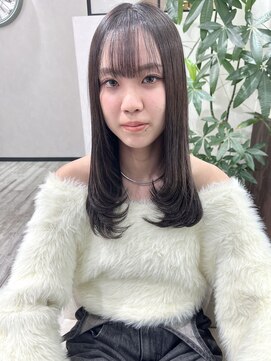 ベルヘアーデザイン 堺東(Belle hair Design) 外国人風レイヤー/レイヤーカット/前上がりレイヤー/堺東