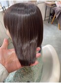ツヤ◎ぱっつんボブ
