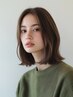 髪質改善カラー+ケアトリートメント+シャンプーブロー￥7350[登戸]