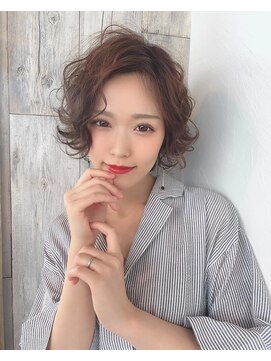 ロッソ ヘアアンドスパ 北千住店(Rosso Hair&SPA) ショートパーマ【北千住】