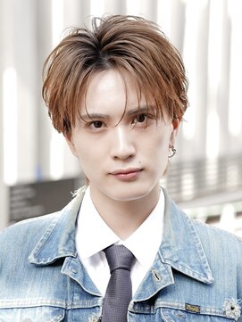 オーシャントーキョー 渋谷(OCEAN TOKYO) フェザーパーマ韓国センターパートシャドーパーママッシュ