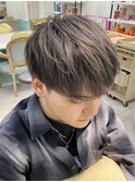 ナチュラルマッシュ×グレージュカラー