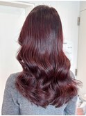 顔周りレイヤーロング美髪韓国ヘアおくれ毛_ba543291