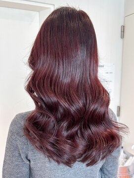 アルバム 銀座(ALBUM GINZA) 顔周りレイヤーロング美髪韓国ヘアおくれ毛_ba543291