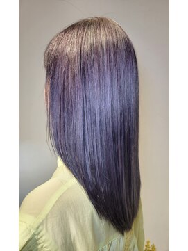 松本平太郎美容室 吉祥寺パートファイブ(PART5) ロングストレート。パーマストレートパーマ