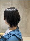 ミディアムレイヤーボブ