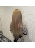 ハニーベージュ×グレー組み合わせ抜群