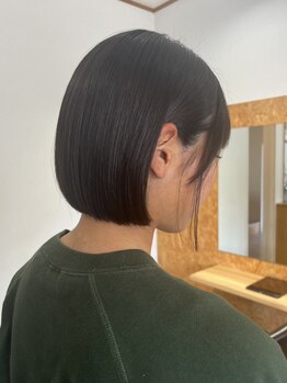 リシェア(re.share)の写真/《ショート*ボブが得意◎》お客様の髪質に合わせたトリートメントで髪質改善!指通りの良いうるツヤヘアに♪