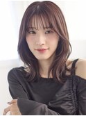韓国風レイヤー/くびれヘア/荻窪