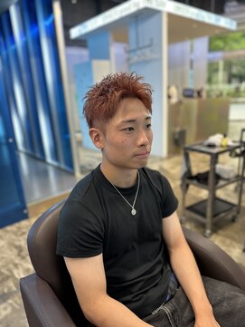 アンサー 千葉中央(UNSER prod by THE DAY) ピンクベージュスパイキーショート