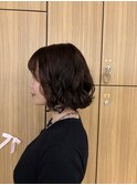 ボブパーマ☆朝が楽ちんで可愛い大人ボブ