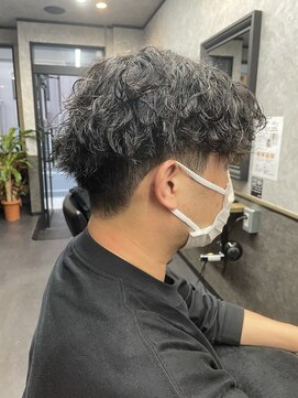 レベル 葛西店(LEVEL) 波巻きスパイラル 波巻きパーマ 葛西メンズ メンズカット