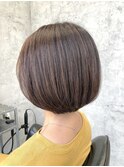 【20代30代40代】丸みショートボブ