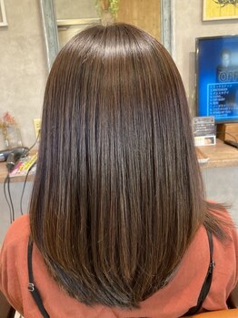 【髪質改善】一人ひとりに合った方法でうるツヤストレートが手に入る♪髪にやさしい髪質改善をご提供◎