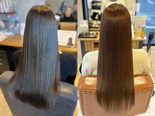 自然にまとまるサラツヤ髪へ。触れた瞬間に違いがわかる「酸性ストレート」