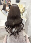 黒髪カタログ/ボブルフ/ネビージュ/小顔に見せるヘア/ワンレン
