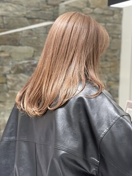 ザザ ZA/ZA 目白 ミルクティーカラー/ミルクティーベージュ/目白美容室