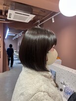 アイニティ 緑地公園(Inity)&nbsp;[Inity]内巻きボブ×グレージュ[髪質改善/緑地公園/レイヤー]
