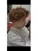 波巻きパーマ