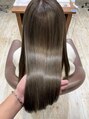 ヘアーワークス ボナ ウニクス店(HAIR WORKS bona) 圧倒的艶感の髪質改善メテオカラー!
