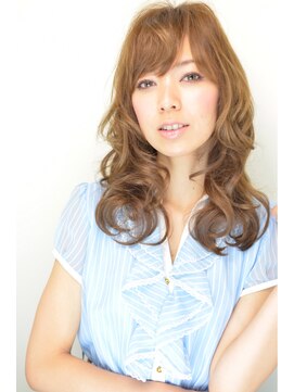 アズーア ヘアーアンドスパ(azure hair&spa) 女性らしさUP♪ミックスカールセミディ 【横浜駅】