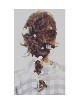 キュアー 千葉店(hair&make cure) 卒業式ヘアーセット＆袴