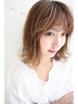 ケアシンサイバシ(CARE shinsaibashi) 「デコルテラインの外ハネボブ」