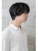 小顔見せ☆ナチュラルマッシュショートstyle♪