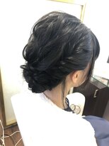 アムズヘアーファム&nbsp;お呼ばれアレンジ