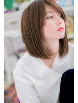 ヘアアンドビューティー ミック(Hair & Beauty miq) シンプルかわいい◎ピュアガールミディb