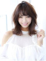 アン 溝の口(un)&nbsp;◆似合わせカット【大人ガーリー外ハネボブ】ダークアッシュ