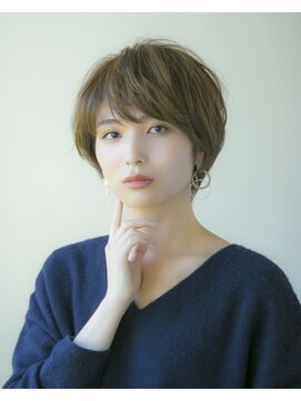 レーヴバイロンド 仙台(Reve by Lond) 上品グレージュ◎小顔見えショートヘア