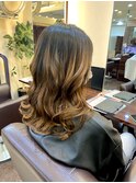 しっかりカールの可愛いロングヘアのデジパスタイル【デジパー】