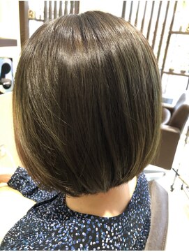 ヘアメイク クリア 神楽坂店(hair+make CLEAR) 大人可愛いミニボブ♪前髪なし